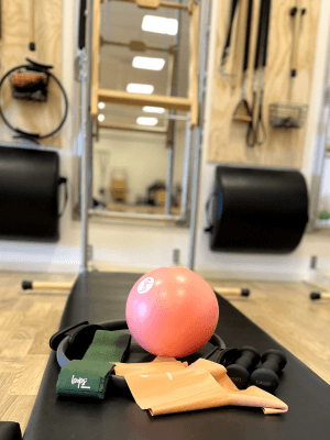 Träningsmiljö hos Pilates Höganäs