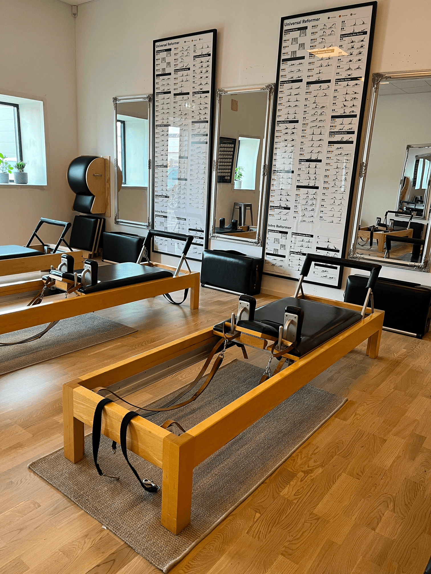 Reformerträning hos Pilates Höganäs